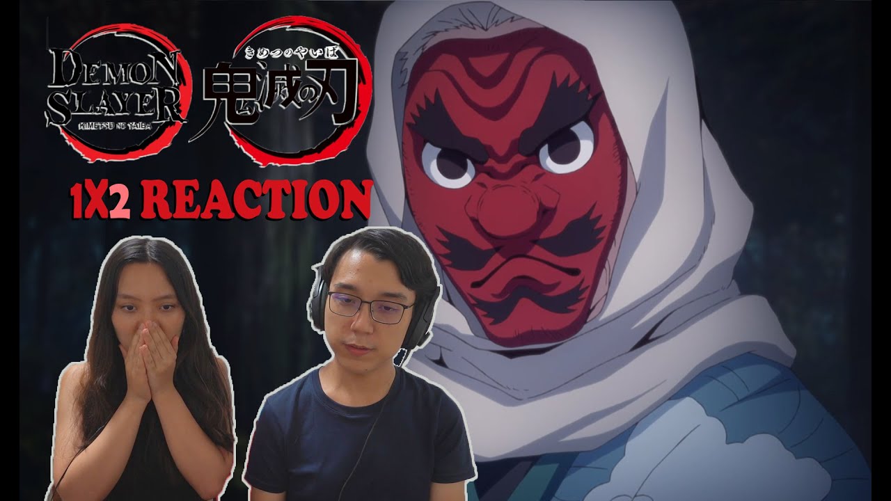 Demon Slayer (鬼滅の刃) 1x2 | "Trainer Sakonji Urokodaki" | REACTION