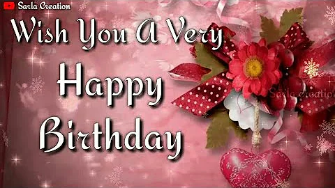 💖 🎂🎉Happy Birthday🎉🎂Greetings, Wishes, whatsapp status video Hindi