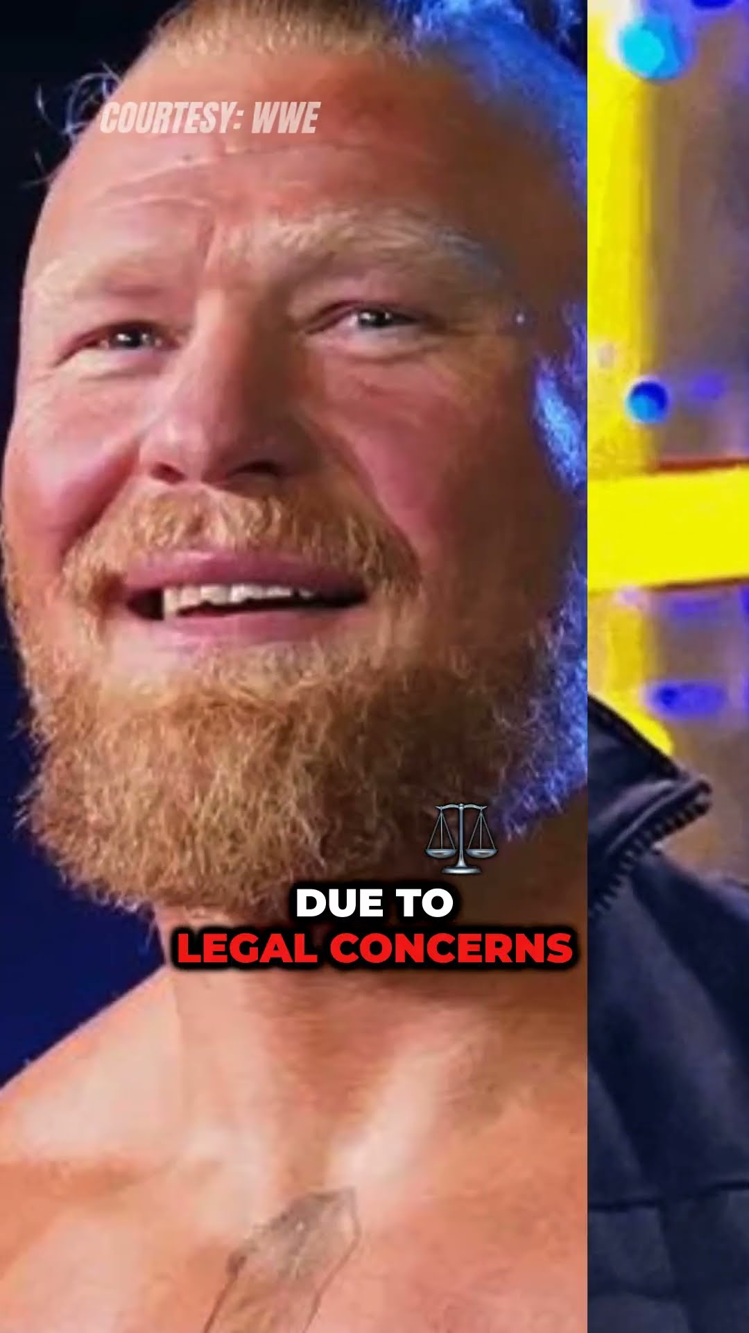 Brock Lesnar’s New Look Is Turning Heads! Check It Out! #BrockLesnar #WWE #NewLook #shorts
