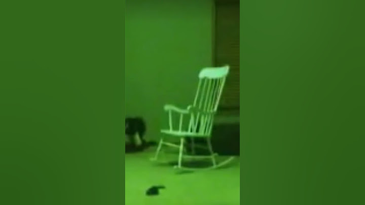 invisible force moving rocking chair