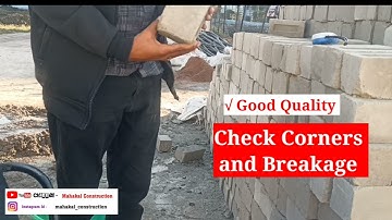 Fly ash bricks field test, Quality test of Fly Ash Bricks,which brick is good for House Construction
