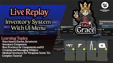 Creating a Weapon Select and Hotbar in Unreal Engine 5! Build it Live