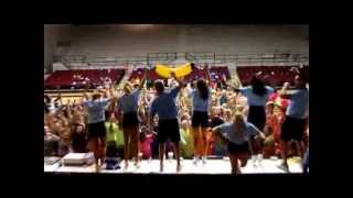 NBHS Goes Bananas- UCA Cheer Camp 2013- Troy University
