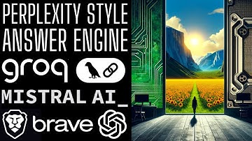 Build a Perplexity-Inspired Answer Engine Using Groq, Mixtral, Langchain, Brave & OpenAI in 10 Min