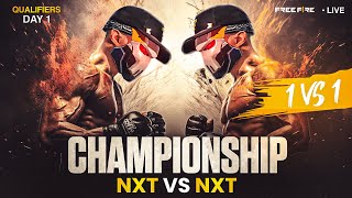 {QUALIFIERS} 1 vs 1 NXT CHAMPIONSHIP 🤯🔥 Legend Vs Legend 😈 #classylive #freefirelive