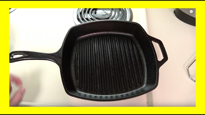 Lodge ® Cast Iron Grill Pan  Cast iron grill pan, Specialty