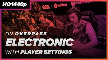 [CSGO DEMO] electronic (Natus Vincere) vs MAD Lions / 25 frags / Overpass // POV - Point of View