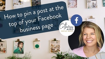 How to pin a post at the Top of your Facebook business page - 2020