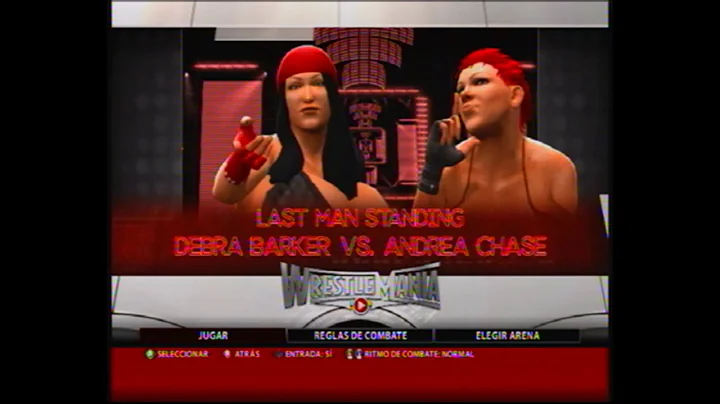 MEGATITS LAST MAN STANDING DEBRA BARKER VS ANDREA ...