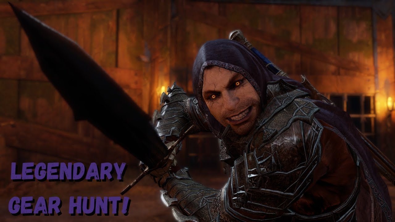 Legendary Gear and Orc Hunting! (Shadow of War Gameplay)