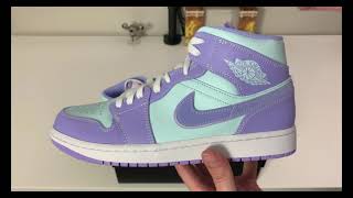 jordan 1 aqua purple