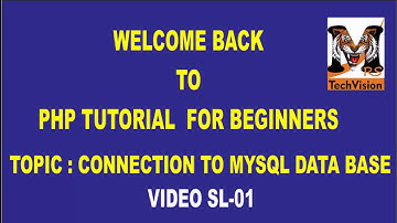 How to make Php and  mysql Database Connection | Step by Step