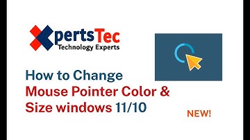How to change Mouse Pointer Color & Size in Windows 10 / Windows 11
