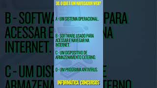 Perguntas de Informática concursos   30