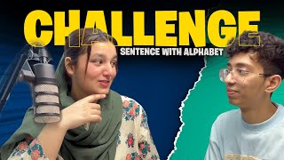 Sentence With Alphabet Challenge | @Nimradiaries321