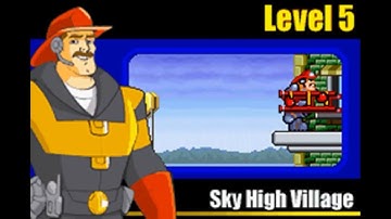 Rescue Heroes: Billy Blazes (GBA) Sky High Village Level 5 Walkthrough