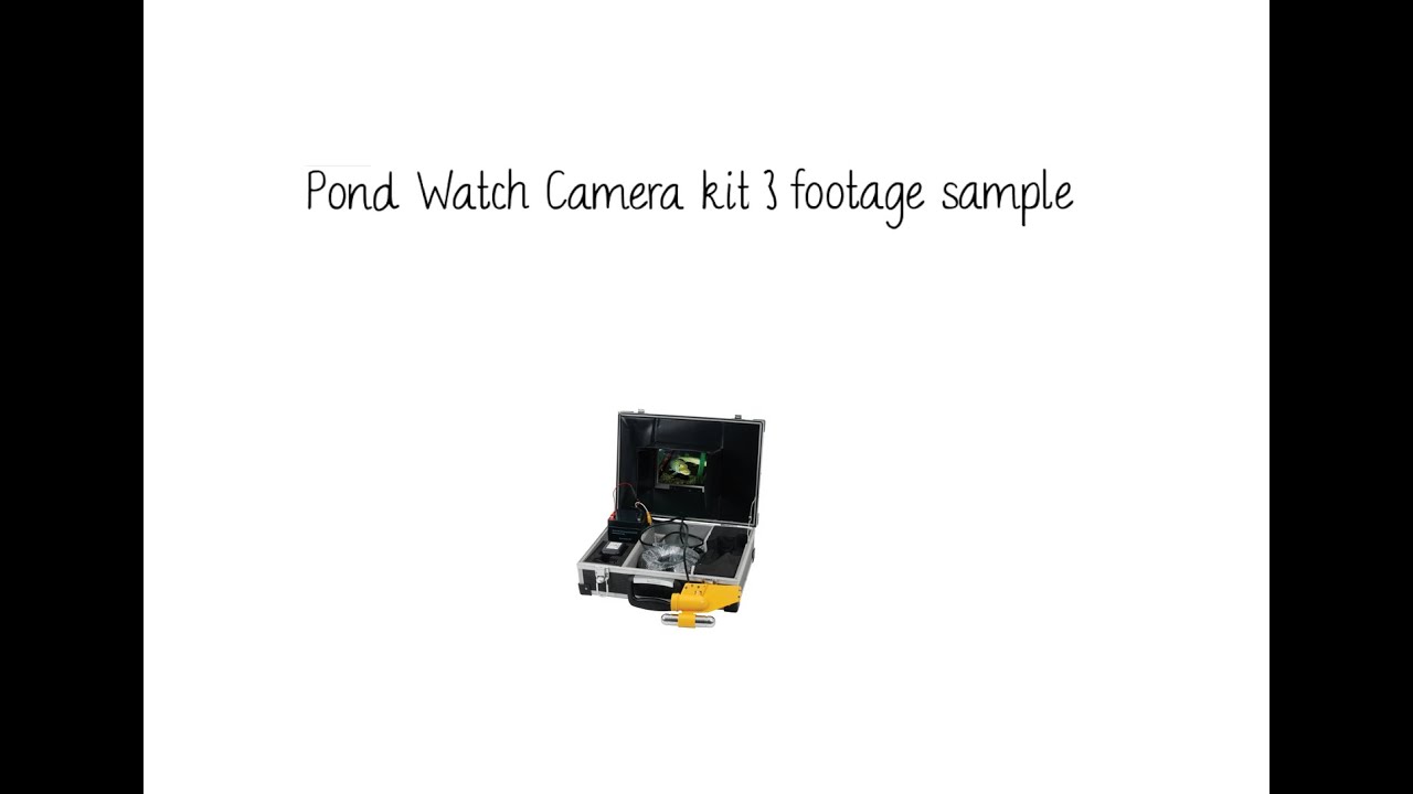 fisher argentina Pond Camera Video sample - Pond Watch Camera kit 3