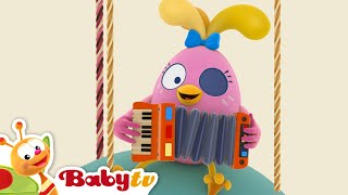 Música das partes do corpo com a Egg Band 👀 🖐️ 🦵 👃| canções infantis 🎵 | cante e dance 🕺 @BabyTVPT