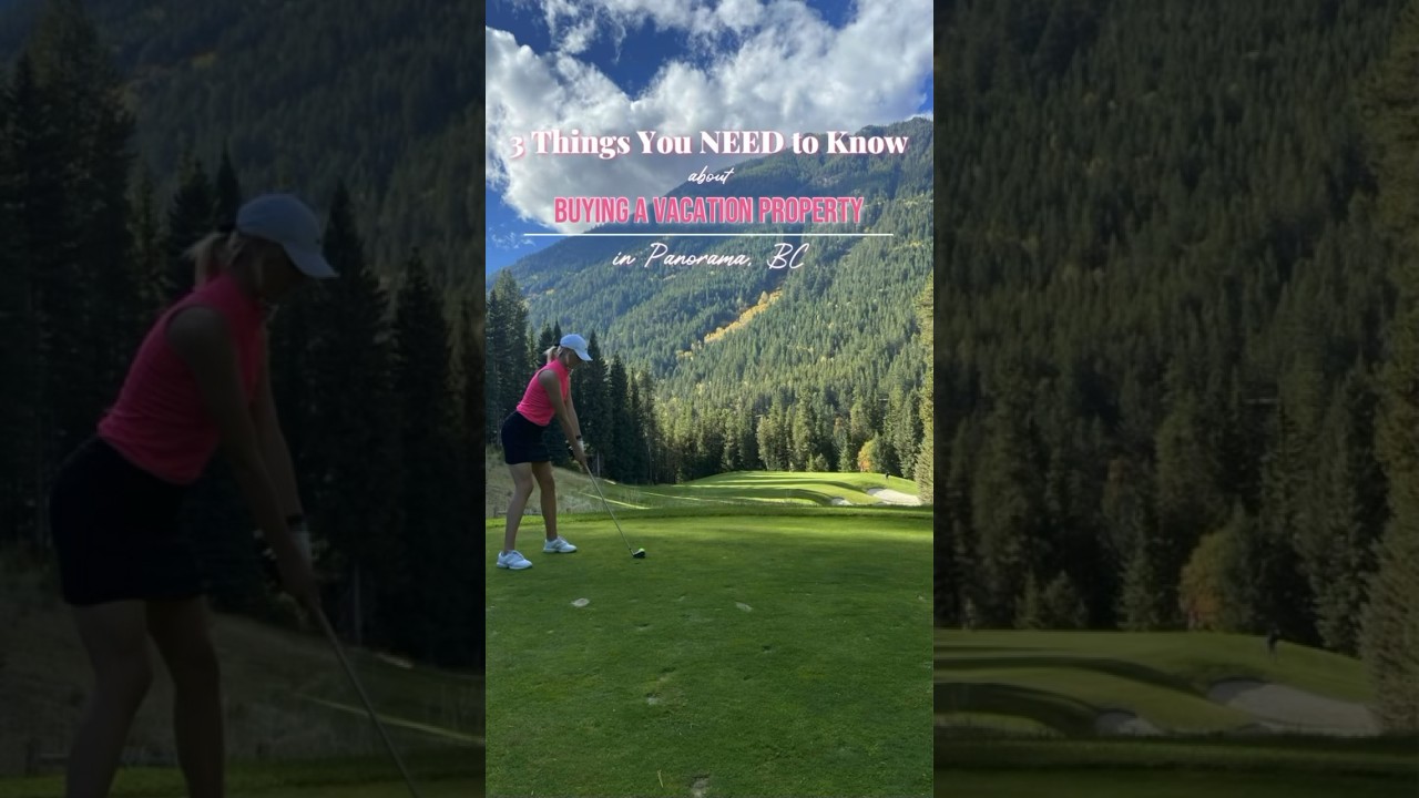 🏔️🏠Contemplating a vacation or investment property in Panorama, BC’s? Here are our Top 3 Tips:👇🏻