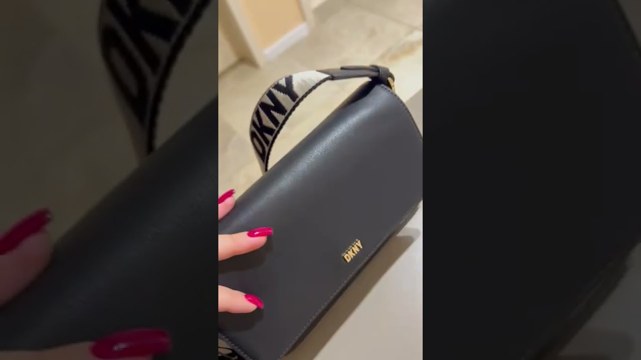 Сумка DKNY через плечо (Черная)