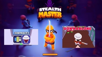YouTube Playables | Stealth Master Contract 1 Don Karlone (Ninja Hero)