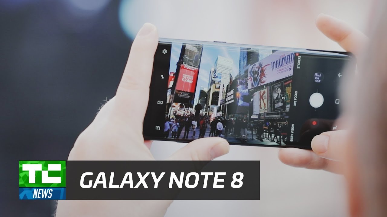 Video till The Verge recenserar Galaxy Note 8