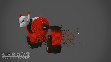 Qubot - Mobile Voxel Engine Tech Demo 1