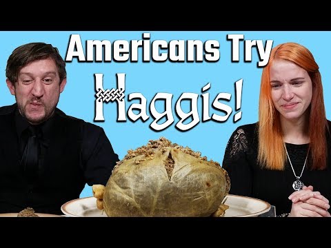 Americans Try Haggis!