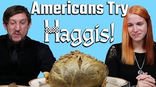 Americans Try Haggis