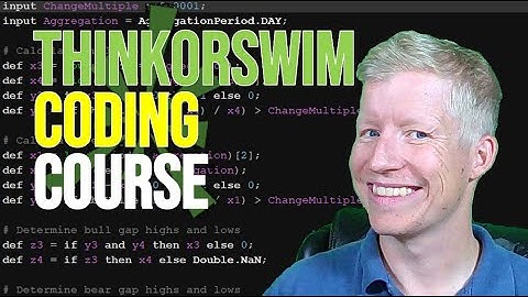 Full ThinkorSwim Coding Course for Beginners
