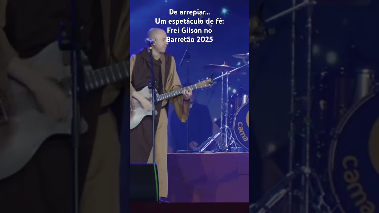 De arrepiar: Frei Gilson lota Arena do Peão de Barretos e encanta uma multidão