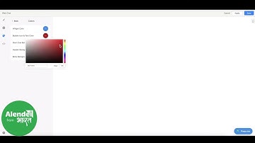Webchat 03: Customizing the colors of the widget