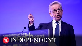 Michael Gove promises to harness spirit of Margaret Thatcher in levelling-up agenda