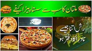 Multan's Budget - Friendly Pizza Point – X Cafe Pizza House - Most Affordable Pizza | AAM Express