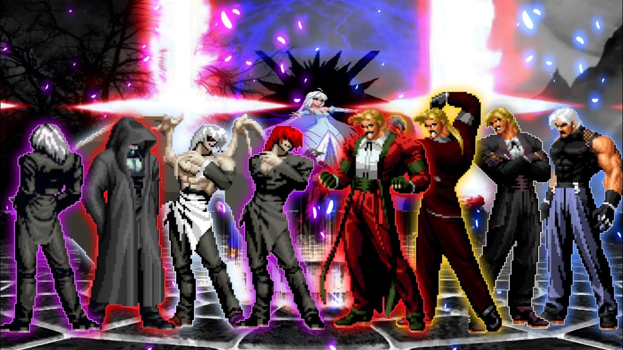 [KOF Mugen] Element Team VS. Rugal Bernstein Team - YouTube