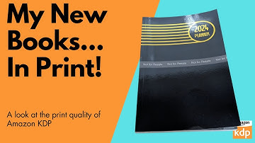 My New Books! What is the KDP print quality like? Are Amazon KDP Books Good Quality? Find Out Here!