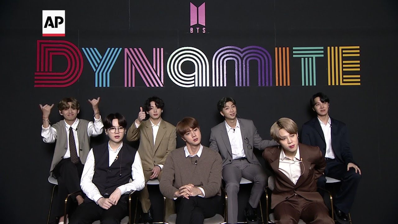 BTS surprised by success of hit single 'Dynamite' - YouTube