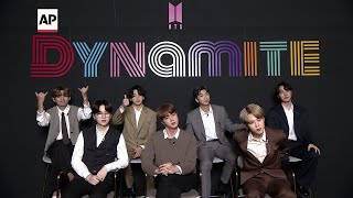 BTS surprised by success of hit single 'Dynamite'