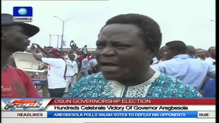 Osun Election: Hundreds Celebrate Victory Of Gov. Aregbesola