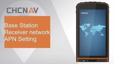 CHCNAV   LandStar7 Cómo conectar a servidor APIS