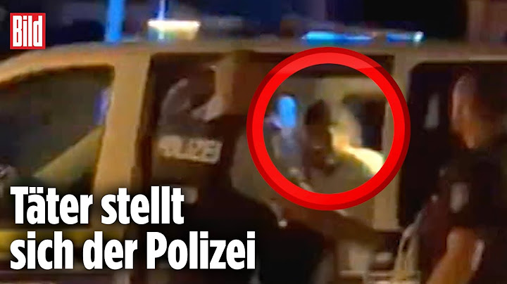 SOLINGEN: Hier nimmt die Polizei den Attentäter fest