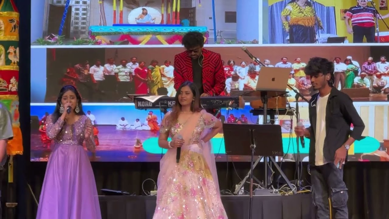 NJ Tamil Sangam Diwali | Karthik Devaraj Concert | Super Singers -John, HariPriya, Jevitha, Diwakar