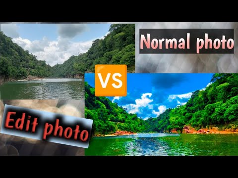 normal photo 🆚 edit photo 🙏 edit apps (light room) - YouTube