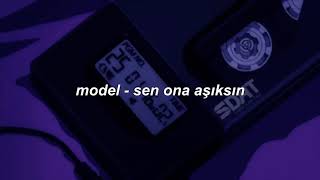 MODEL - SEN ONA AŞIKSIN (slowed + reverb) Resimi