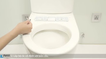 HƯỚNG DẪN LẮP ĐẶT NẮP RỬA CƠ INAX CW S15VN BW1 - DỄ DÀNG SỬ DỤNG VÀ BẢO QUẢN | HẢI ANH SUPPLIES