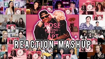 ROSÉ & Bruno Mars - APT. (Official Music Video) | Reaction Mashup