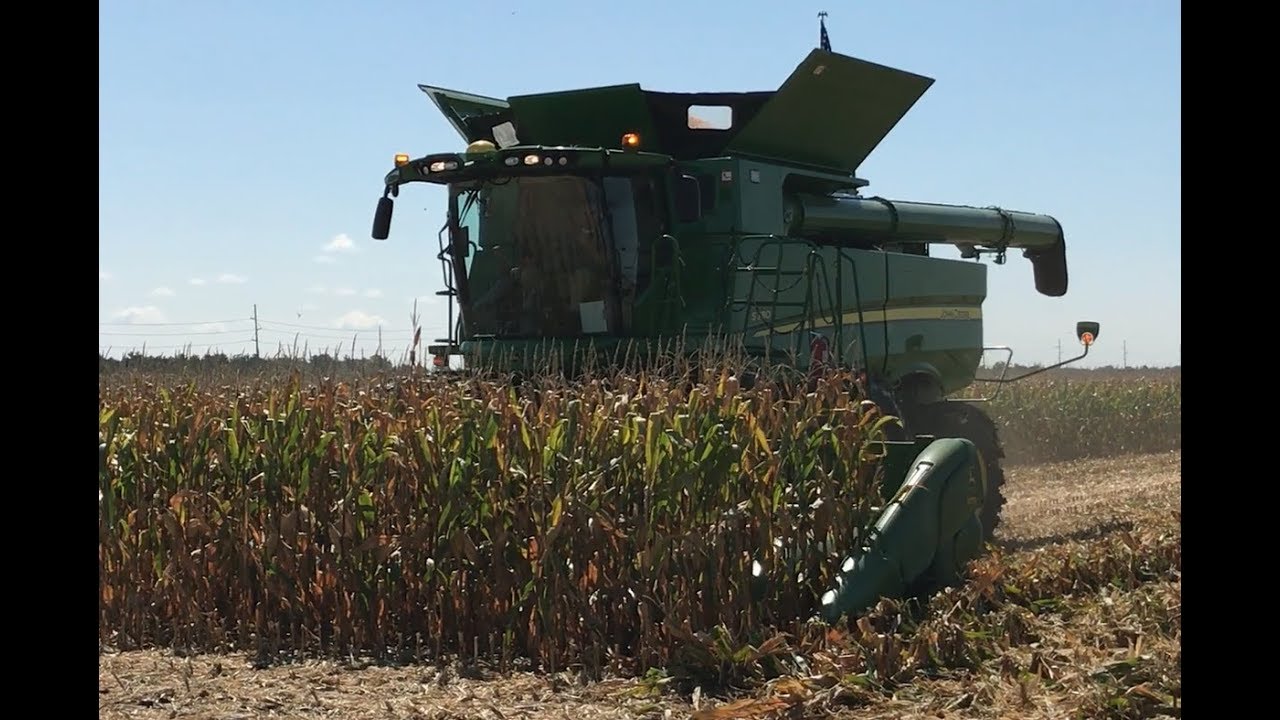 2018 John Deere S780 & 612FC - Farm Progress Show 2017
