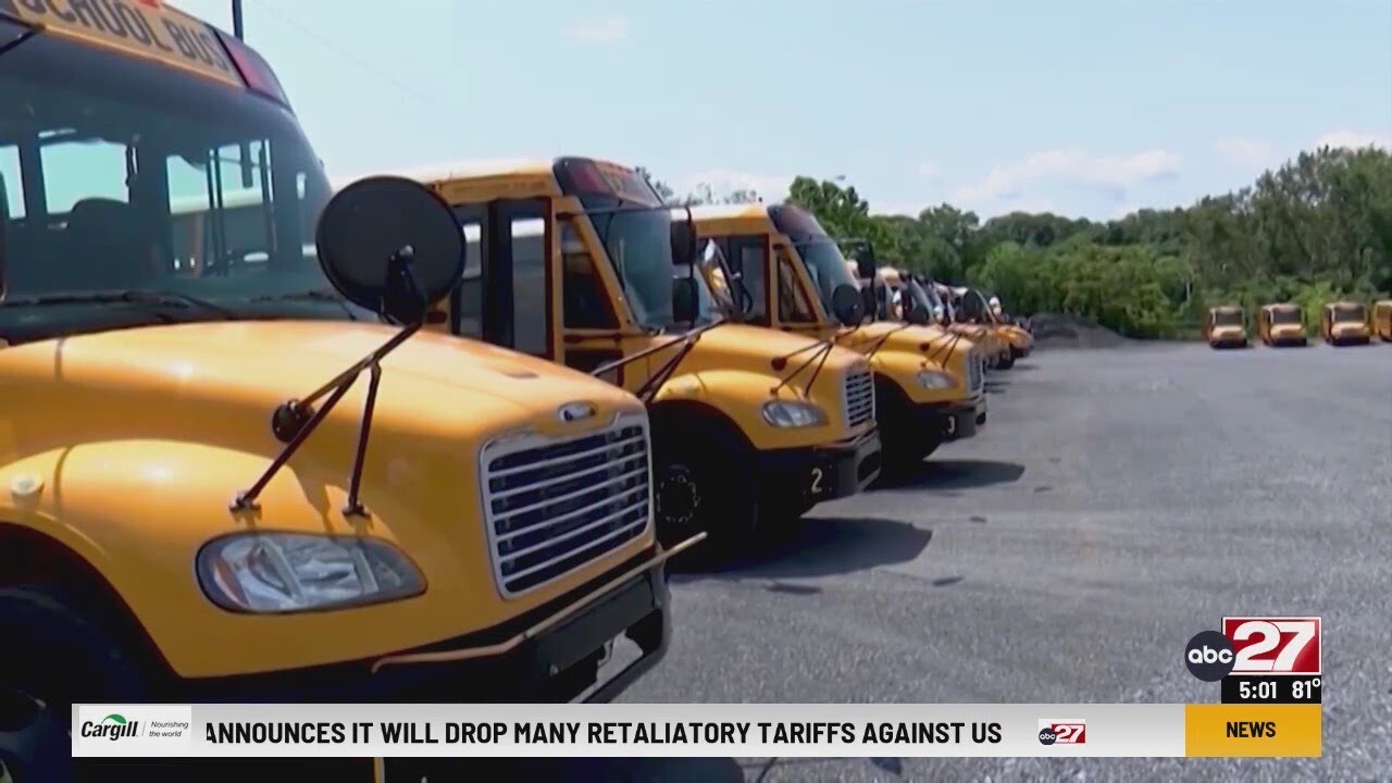 Bus driver shortage causing problems at Midstate schools