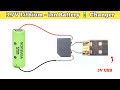 Lithium ion Battery 🔋 Changer Circuit 3.7 V How To Make 3.7V Battery Changer