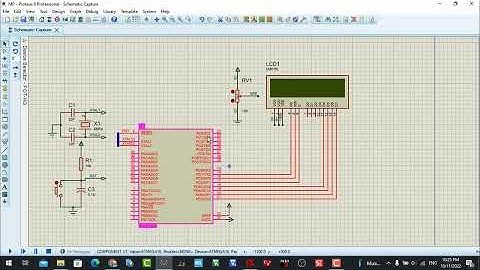 20 | CHƯƠNG TRÌNH ĐỒNG HỒ SỐ HIỂN THỊ LCD ATMEGA16 #ATMEGA16 #LCD16X2 #LCD #AVR